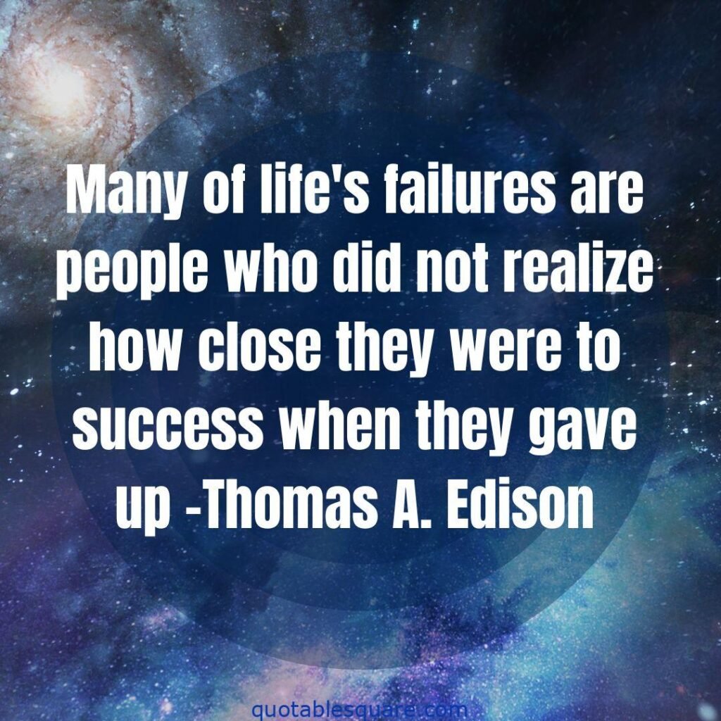 life quotes images by thomas edison